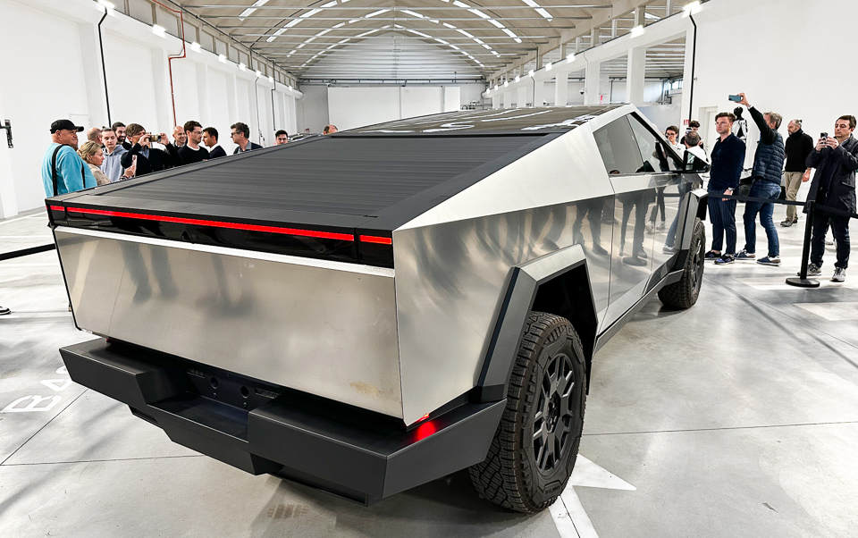 Cybertruck in Verona Cybertruck in Verona