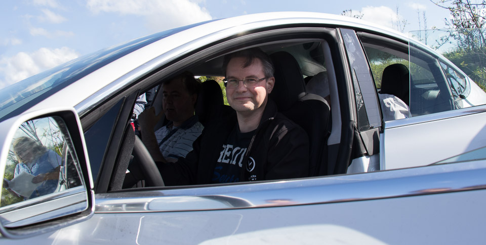 Elja in de Tesla Model 3 Elja in de Tesla Model 3