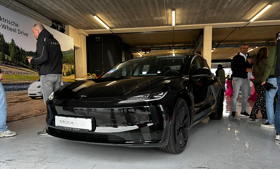 Tesla Model 3 (2023) bij de EV Experience