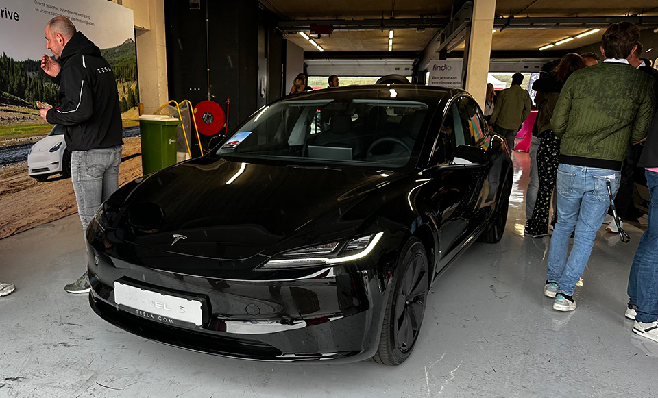Tesla Model 3 (2023) bij de EV Experience