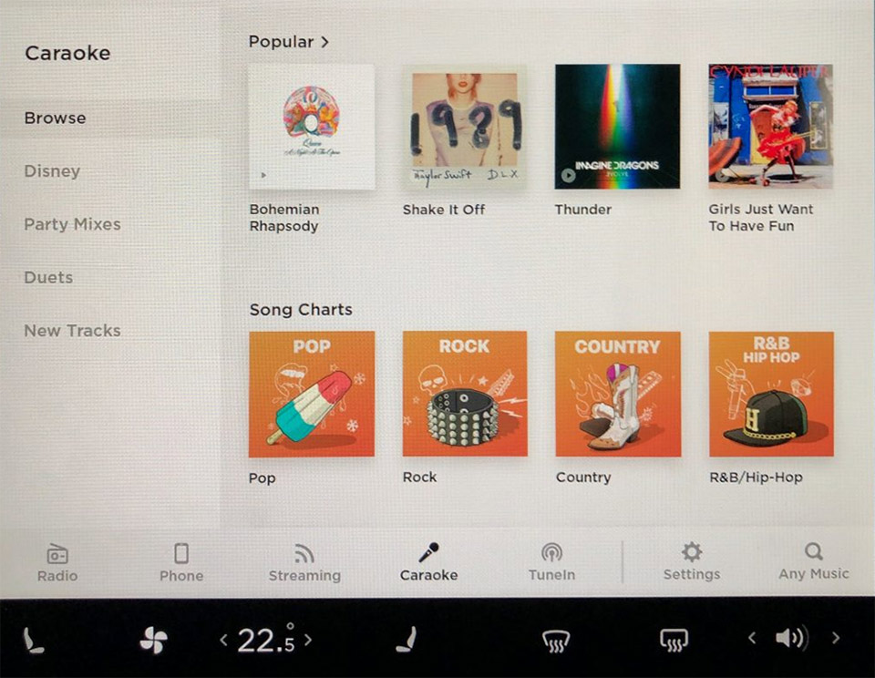 Tesla Caraoke Tesla Caraoke