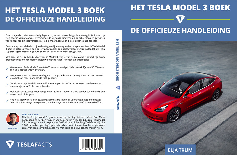 Het Tesla Model 3 boek - cover Het Tesla Model 3 boek - cover