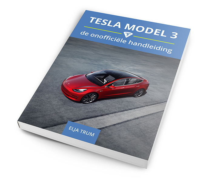 Tesla Model 3 boek - Mockup Tesla Model 3 boek - Mockup