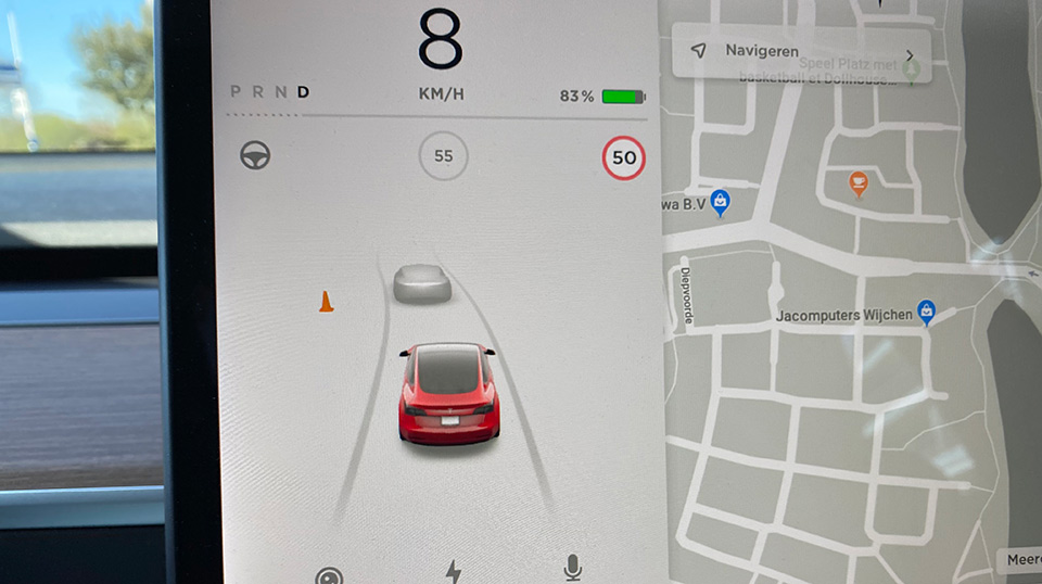 Verkeerskegels weergave Verkeerskegels weergave