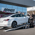 Duits verhuurbedrijf verhuurt Tesla Model 3